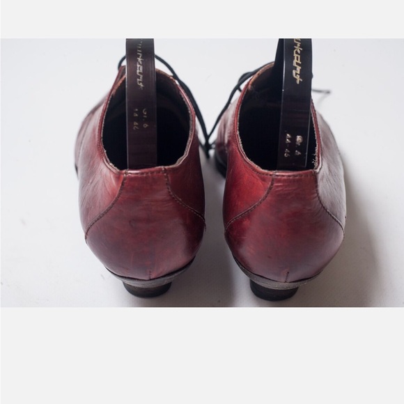 MOMA Womens Burgundy Heeled Shoes - Picture 7 of 9